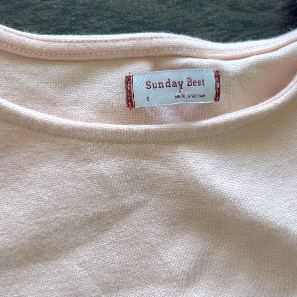 Aritzia SUNDAY BEST Cropped Tank Size small - Picture 3 of 6